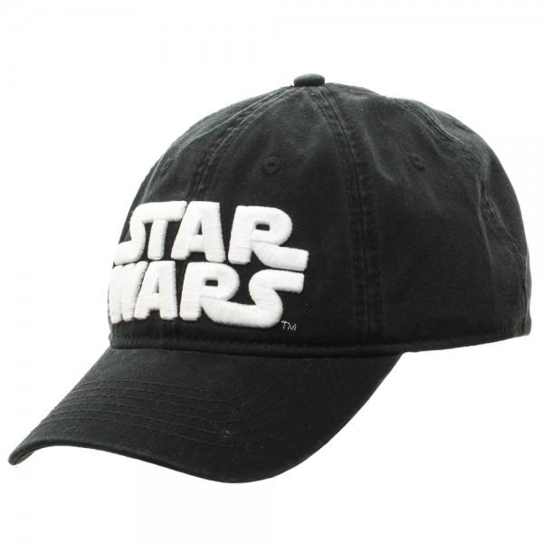 Star Wars Logo Black Adjustable Cap