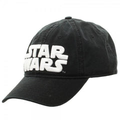 Star Wars Logo Black Adjustable Cap