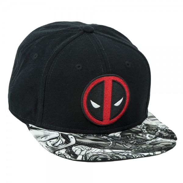 Marvel Deadpool Logo Sublimated Bill Snapback