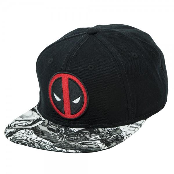 Marvel Deadpool Logo Sublimated Bill Snapback