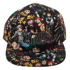 My Hero Academia High Density Print Sublimated Snapback
