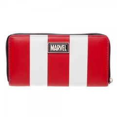 Marvel Captain America Juniors Zip Around Wallet