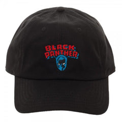 Black Panther Logo Embroidered Dad Hat