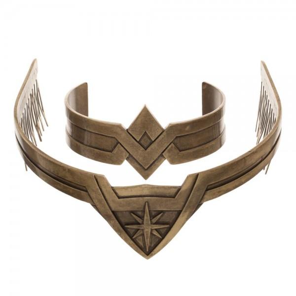 Wonder Woman Tiara and Cuff Set