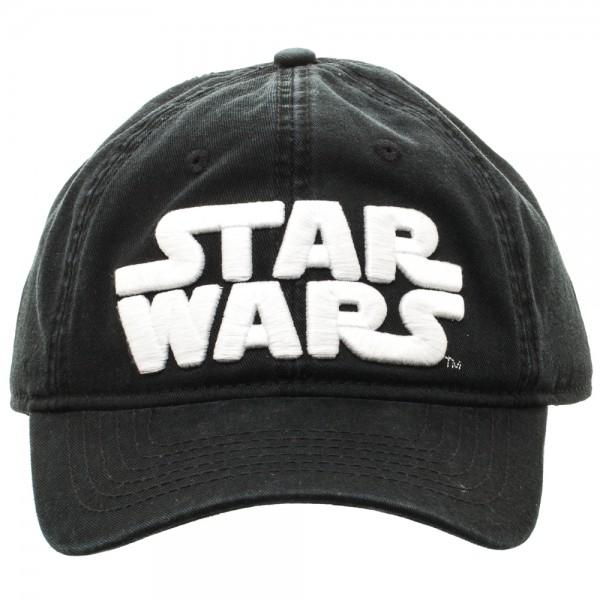 Star Wars Logo Black Adjustable Cap