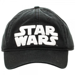 Star Wars Logo Black Adjustable Cap